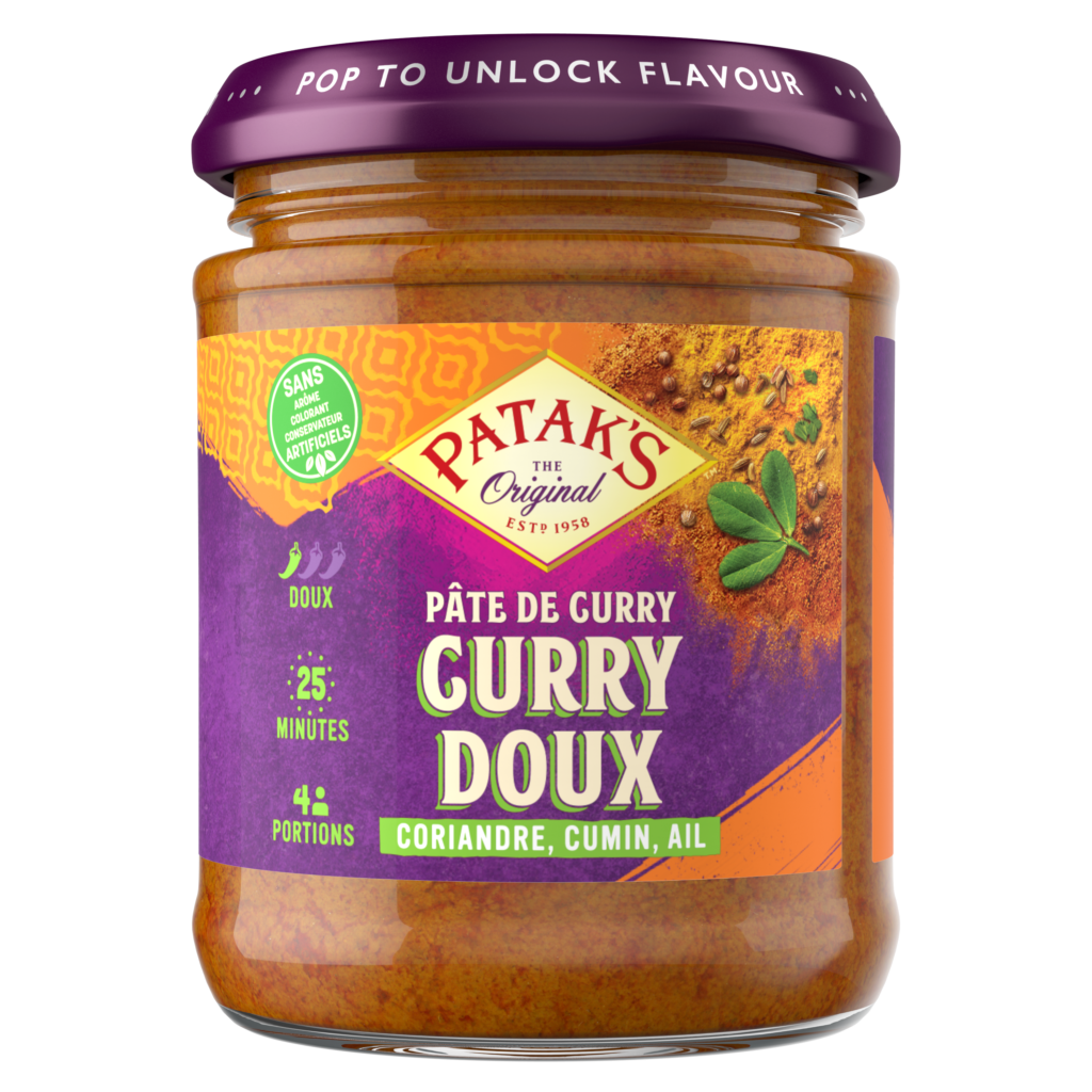 Pâte de Curry Doux